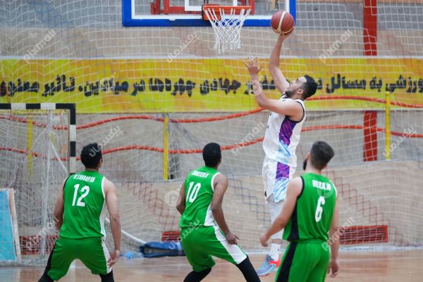 بسکتبال | گلنور اصفهان - نخل جهرم