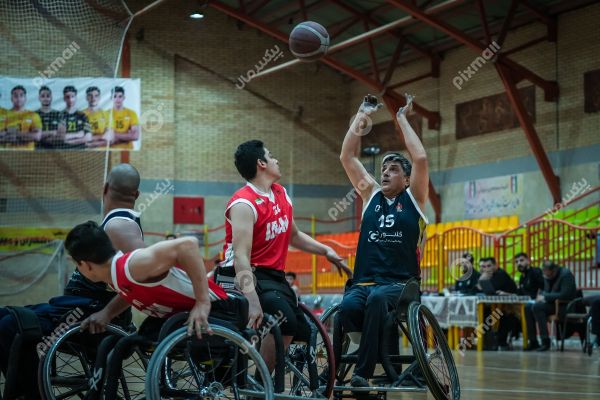 بسکتبال | گلنور اصفهان - تیم ملی جوانان