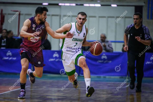 بسکتبال | ذوب آهن اصفهان - طبیعت اسلامشهر