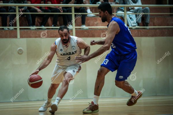 بسکتبال | آرارات اصفهان - فرهیختگان شاهین شهر