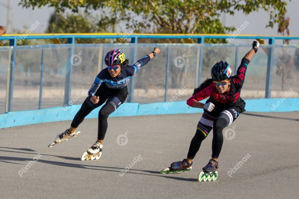 اسکیت | لیگ اسکیت سرعت جوانان و بزرگسالان بانوان
